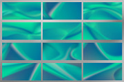 Teal Turquoise Fluid Backgrounds, a Background Graphic by bnrcreativelab (Thumbnail 2 of 6)