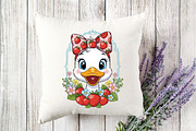 Funny Nervous Goose PNG Clipart, an Illustration by Designking (Thumbnail 2 of 4)
