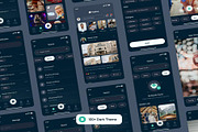 Hubline Social Network Mobile App UI, an UI Kit Template by Creative Perspective (Thumbnail 4 of 6)