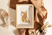 Floral kittens - clipart & patterns, an Animal Illustration by polikarpovaart (Thumbnail 12 of 15)