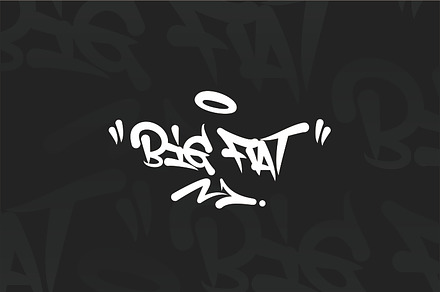 BIG FAT CAPS FONT, a Script Font by barokah font