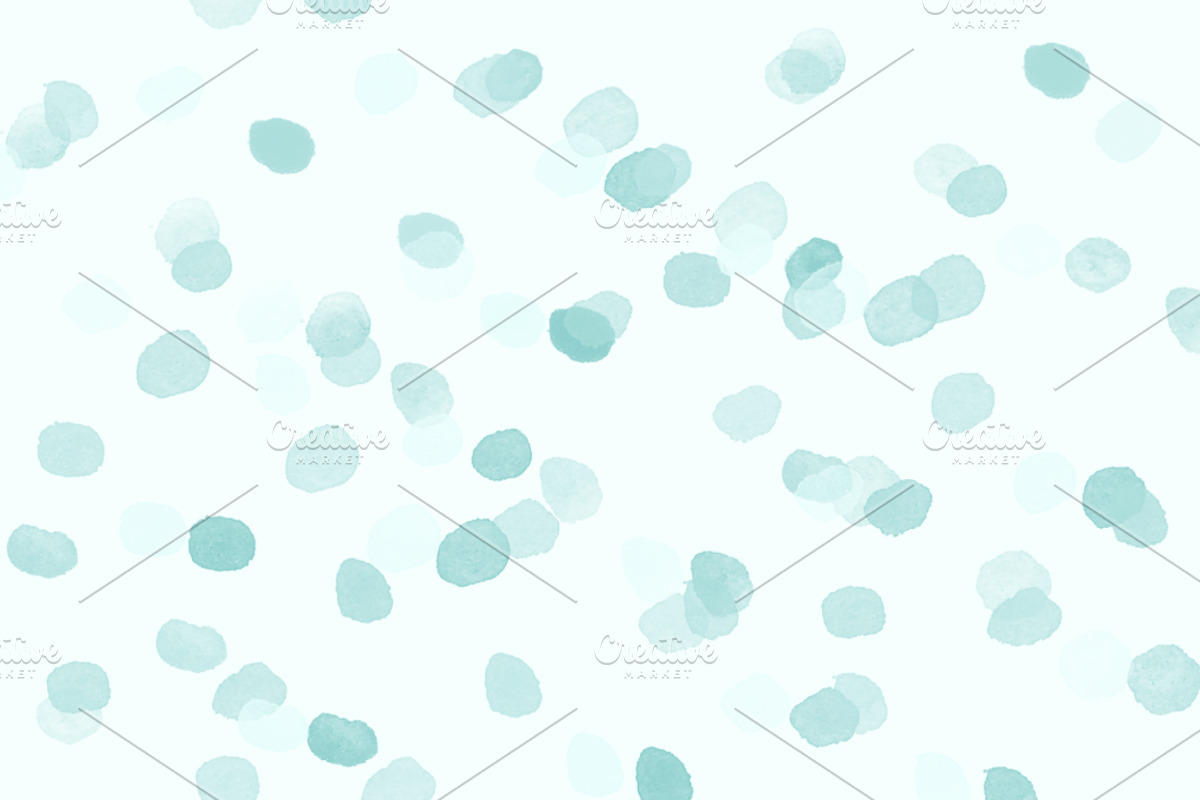 Watercolor pattern Photoshop brushes, a Brush Add-On by Little Bean (Photo 4 of 7)