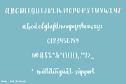 Delish Script, a Script Font by Beck McCormick (Thumbnail 10 of 11)