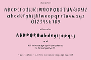 Pinecones Sans Handwriting Font, a Handwritten Font by Beck McCormick (Thumbnail 10 of 10)