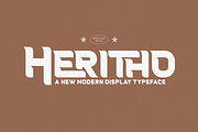 Heritho Modern Display Typeface, a Serif Font by Storytype Studio (Thumbnail 1 of 15)