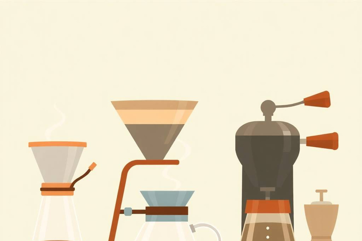 35 Vector Flat Coffee Tools Set, an Object Graphic by adenpinkstore (Photo 15 of 17)