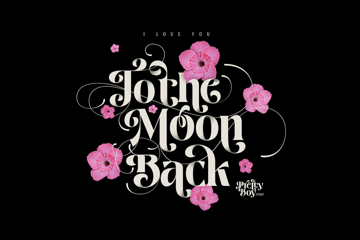 Pretty Boy - Decorative Serif family, a Serif Font by creativemedialab (Photo 3 of 21)