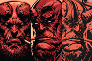 Red Demon, a Person Illustration by daver2002ua (Thumbnail 4 of 4)
