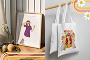 Collection Groovy fashion mood, a Texture Illustration by Antikva17 (Thumbnail 21 of 22)
