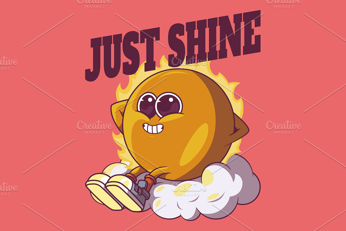 Just Shine!, a Decorative Illustration by pedrors