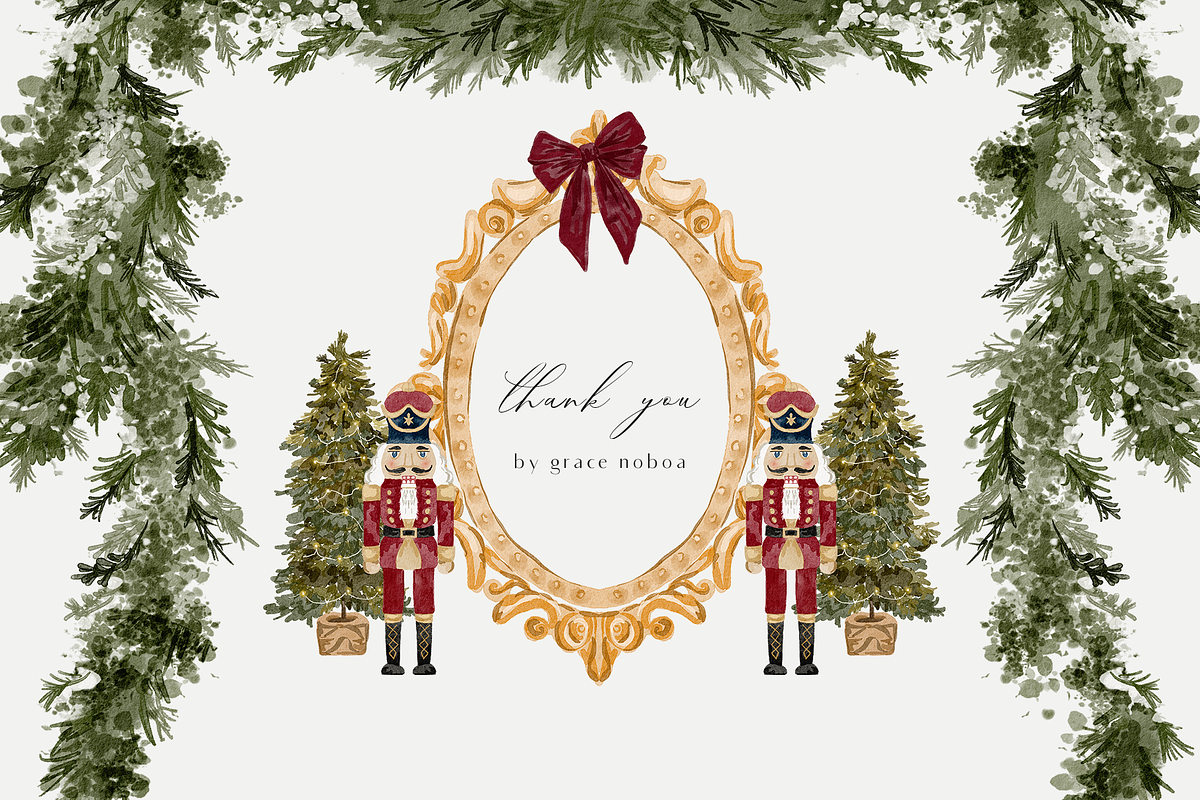 Christmas holiday graphics bows, an Object Graphic by Grace Noboa Illustrations (Photo 15 of 15)