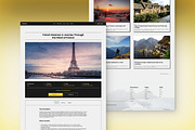 Venture - Travel Agency Template, a Landing Page Template by THdesign (Thumbnail 3 of 4)