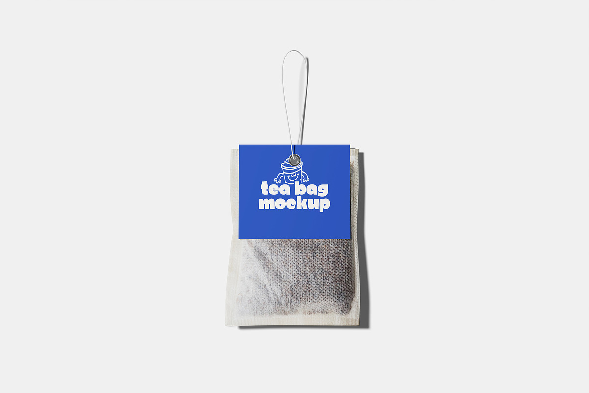 Tea Bag Packaging Mockup, a Packaging Mockup by Hazzpro_Std (Photo 2 of 5)