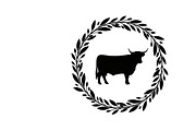 Rustic Highland cow wall art design, an Illustration by Amazin_art (Thumbnail 3 of 40)