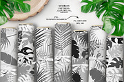 Tropical palm leaf. Seamless Pattern, a Decorative Illustration by Diana Kovach (Thumbnail 6 of 9)
