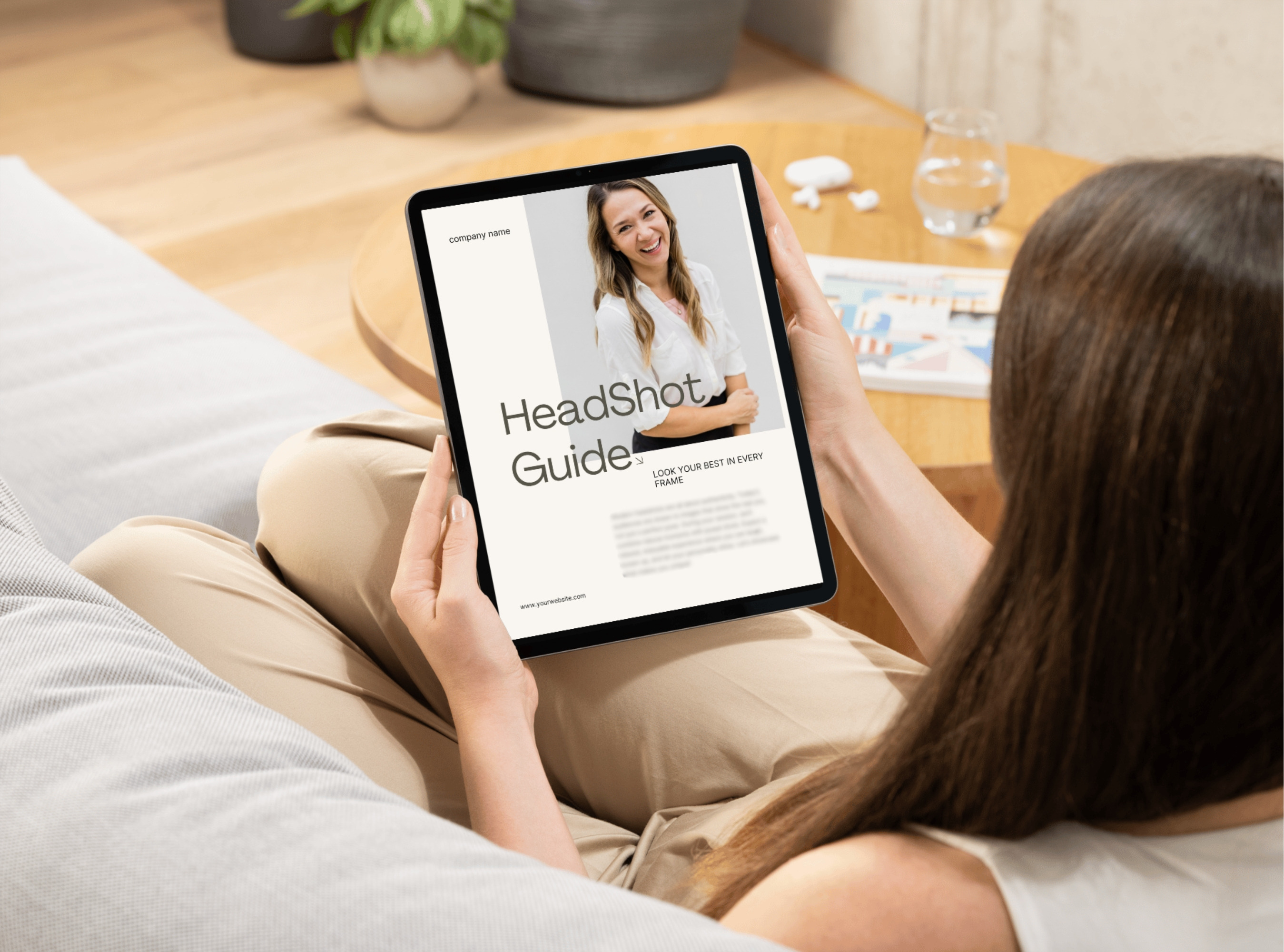 Headshot Guide | Editable Template, an Email Template by South Lane Studio
