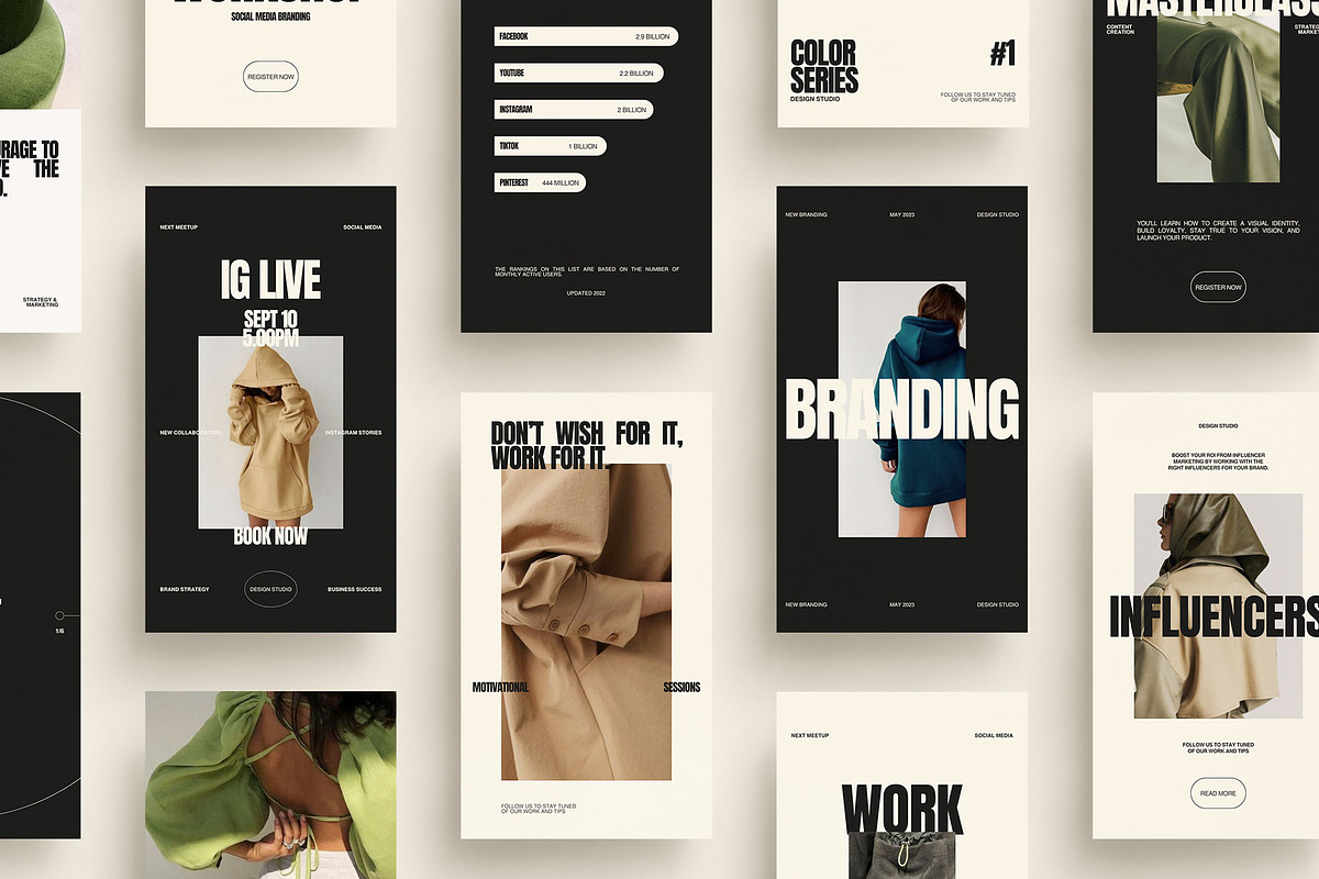 Social Media Branding Coach Stories, a Social Media Template by Moscovita Studio (Photo 9 of 50)