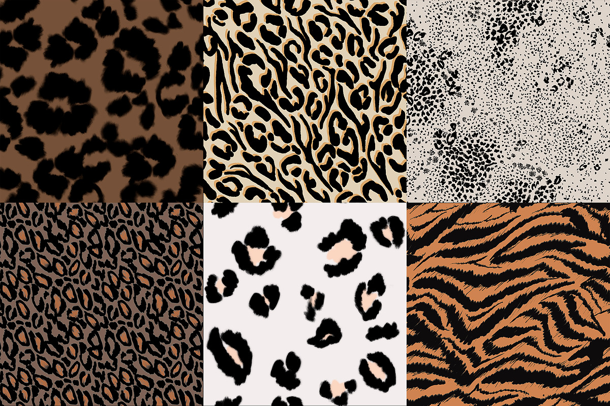 24 Animal Print Patterns Set, a Pattern Graphic by Anis Illustration (Photo 3 of 5)