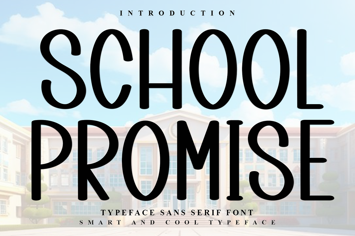 School Promise, a Script Font by InermediaSTUDIO (Photo 1 of 8)