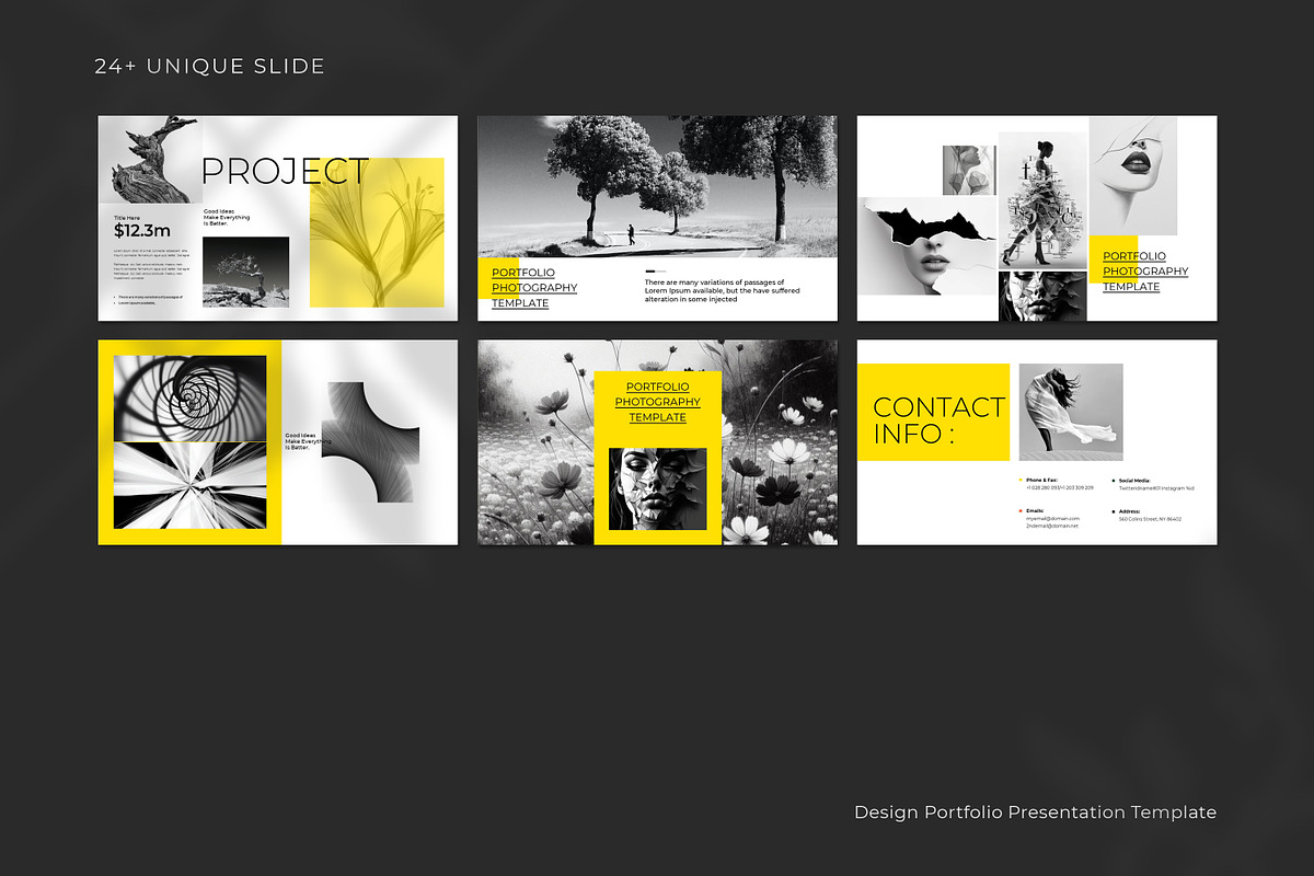 Portfolio Presentation Template, a Presentation Template by Creative-Work (Photo 7 of 9)