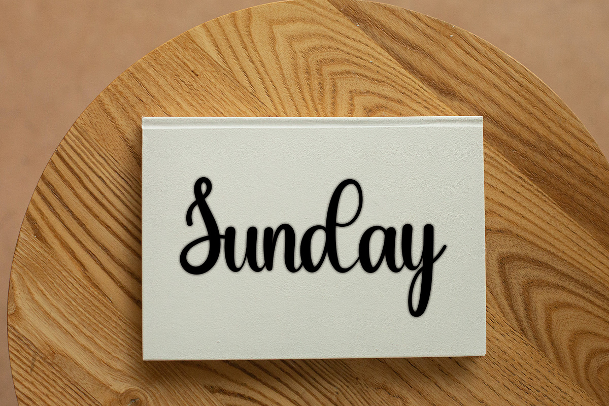 Celebrate, a Script Font by FreshTypeINK (Photo 7 of 7)