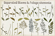 Set of SVG & PNG retro Daisies, a Decorative Illustration by marie dricot (Thumbnail 4 of 10)