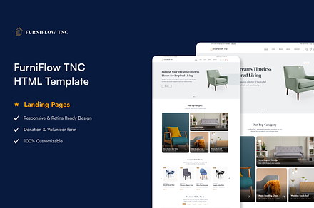 FurniFlow - Furniture HTML Template, a HTML Template by TNCFlow