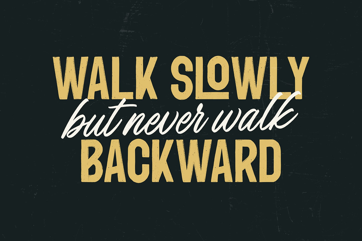 Barthon Riverside, a Sans Serif Font by Damarletter (Photo 3 of 8)