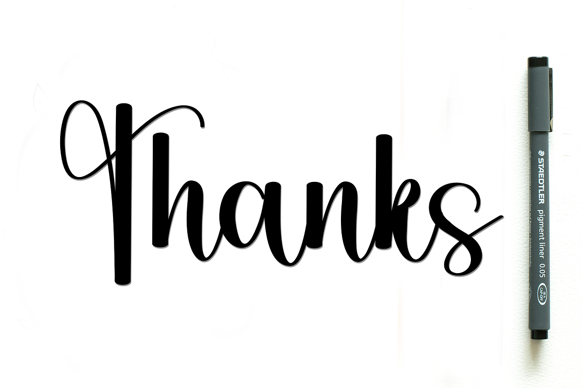 Birthday Yesterday, a Handwritten Font by FreshTypeINK (Photo 8 of 8)