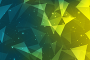 Polygons: Gradient Backgrounds, a Pattern Graphic by chewkotski (Thumbnail 5 of 10)