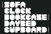 Mabla Font, a Sans Serif Font by baqoos (Thumbnail 5 of 7)