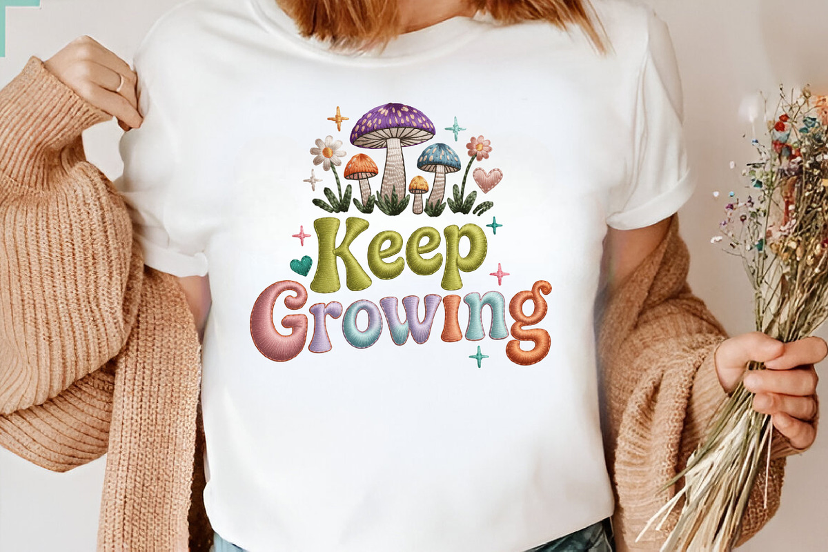 Keep Growing, Self Love Sublimation, an Illustration by Designking (Photo 3 of 6)