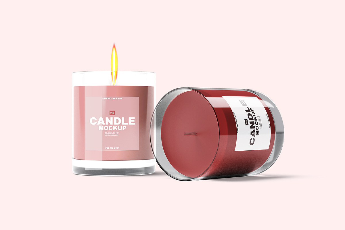 Candle Glass Mockup, a Product Mockup by GraphicsPixel (Photo 3 of 4)