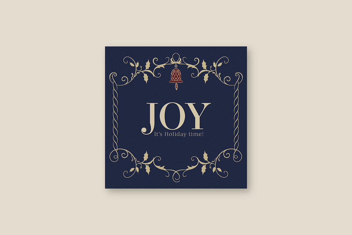 Christmas Card Stationery Set, a Card Template by BrandPacks (Photo 2 of 5)