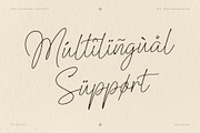 Hollywood Secret Script, a Script Font by Krismagraph (Thumbnail 9 of 10)