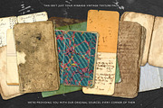 Vintage Textures & Ephemera Bundle, a Texture Graphic by Century Library (Thumbnail 16 of 21)