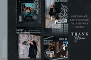 Fashion Instagram Template - Darkend, a Social Media Template by Gibcreat (Thumbnail 4 of 4)