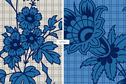 Traditional Royal Delft Prints, a Pattern Graphic by LEAFure (Thumbnail 6 of 10)