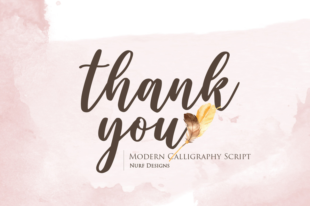 Wishper Script – Modern Calligraphy, a Script Font by NURF Designs (Photo 11 of 11)
