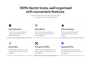 Data Science Icons, a Solid Icon by Prosymbols (Thumbnail 2 of 6)