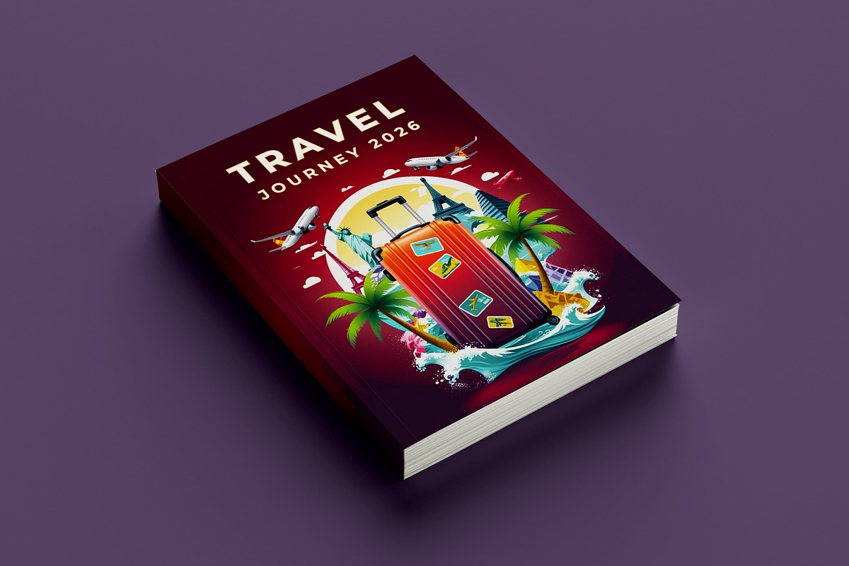 2026 Travel Journey Canva Kdp, a Stationery Template by Mustafiz (Photo 2 of 8)