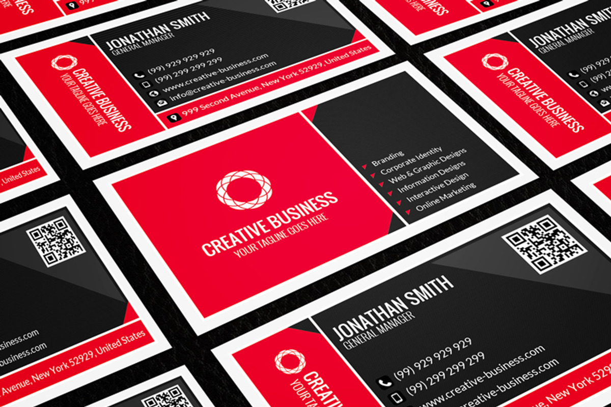 Corporate Business Card CM051, a Business Card Template by annozio (Photo 4 of 4)