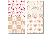 Christmas Seamless Patterns #2, a Pattern Graphic by wind mill (Thumbnail 3 of 3)