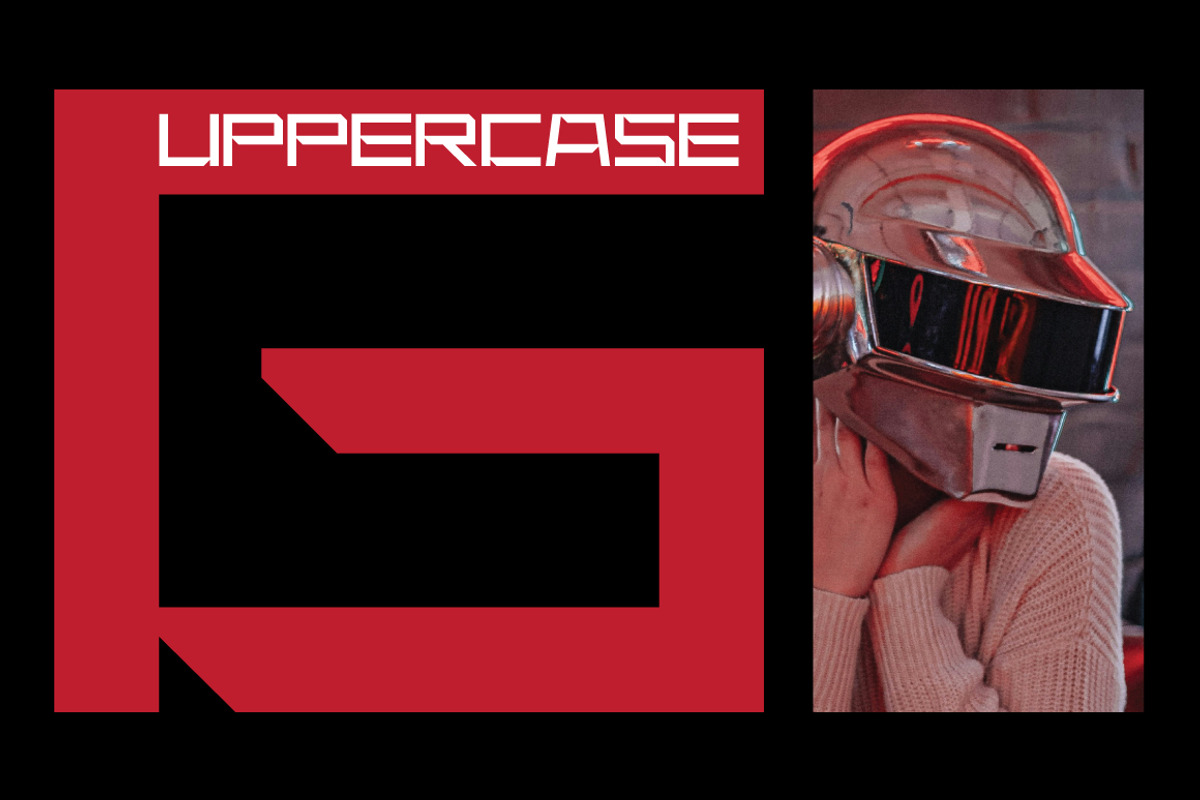 Klase - Cyberpunk Font, a Sans Serif Font by tebaltipislab (Photo 4 of 9)