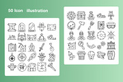 50 Archeology Icons – Editable Icons, an Outline Icon by Pexelverse (Thumbnail 2 of 2)