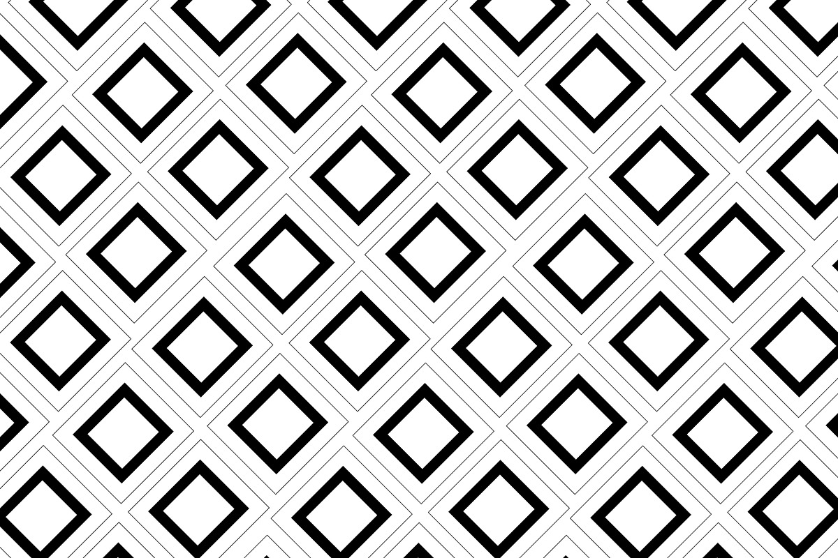 Black and White Geometric Pattern, a Pattern Graphic by Scribbled Napkin Design (Photo 1 of 2)