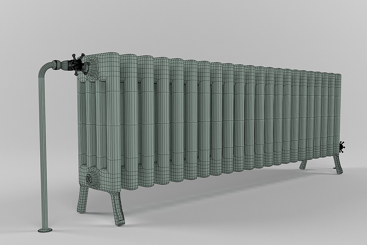 Charlston 41 heating radiator, an Object 3D Model by inDahouze (Photo 6 of 6)