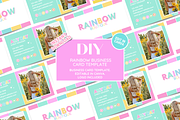 Colorful Business Card, a Business Card Template by SunshineStudioBoutique (Thumbnail 2 of 10)