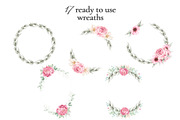 Watercolor Floral Clipart, a Decorative Illustration by Eves_Aquadreams (Thumbnail 15 of 18)