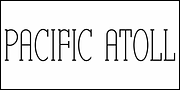 Pacific Atoll JNL, a Serif Font by Jeff Levine Fonts (Thumbnail 2 of 5)